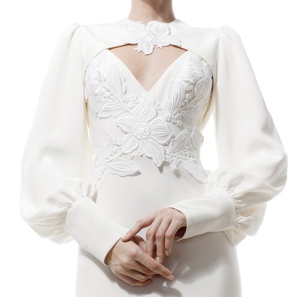 Elizabeth Fillmore IRIS dress and EDWARDIAN SHRUG - Picture 4 of 16